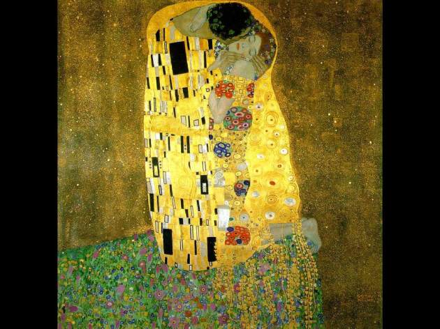 Gustav Klimt Le Baisser