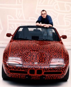 Keith Haring, BMW, 1990