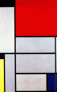 Piet Mondrian, Tableau 1, 1921