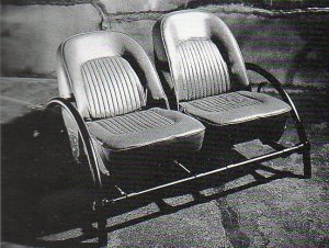 Ron Arad, Rover chair, Onn Off, londres, 1985. 