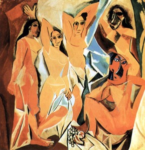 Picasso Demoiselles d'Avignon
